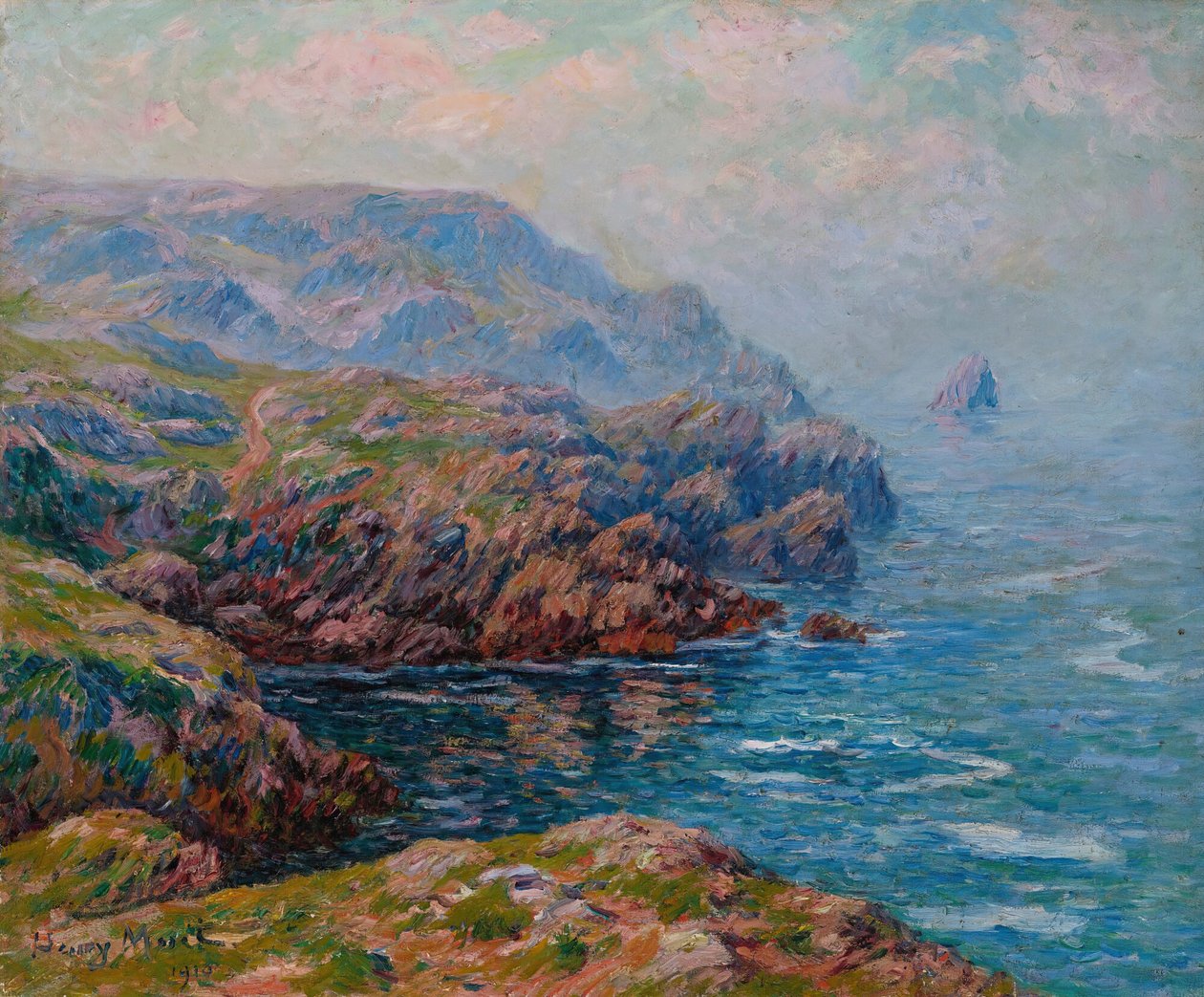 Landet Cléden, 1910. af Henry Moret