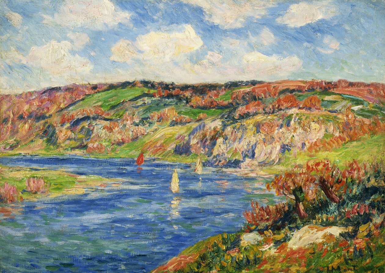 Riviere de St. Maurice, af Henry Moret