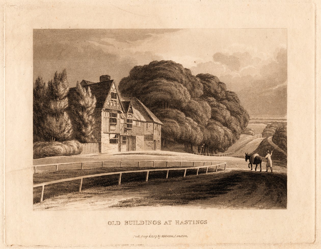 Gamle Bygninger i Hastings af Henry Morton