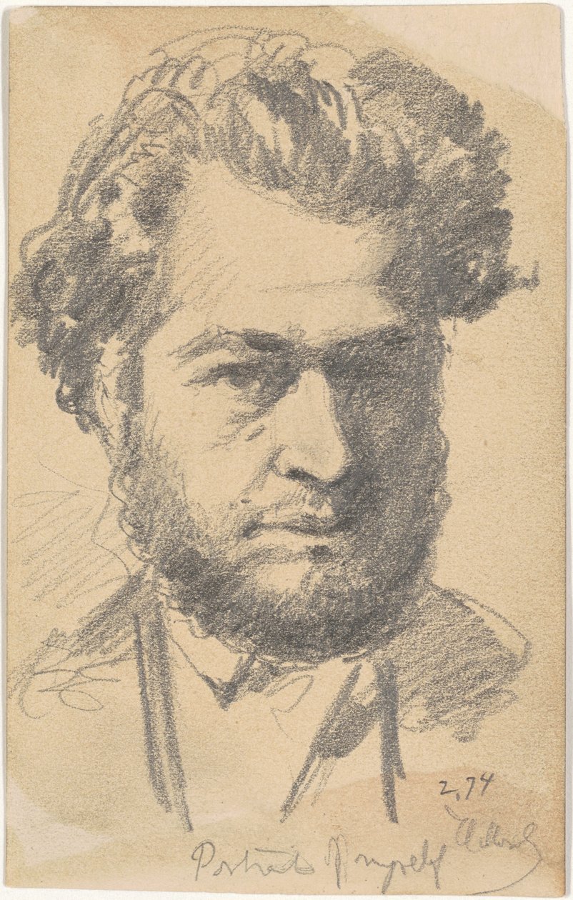 Portræt af mig selv af Henry Mosler