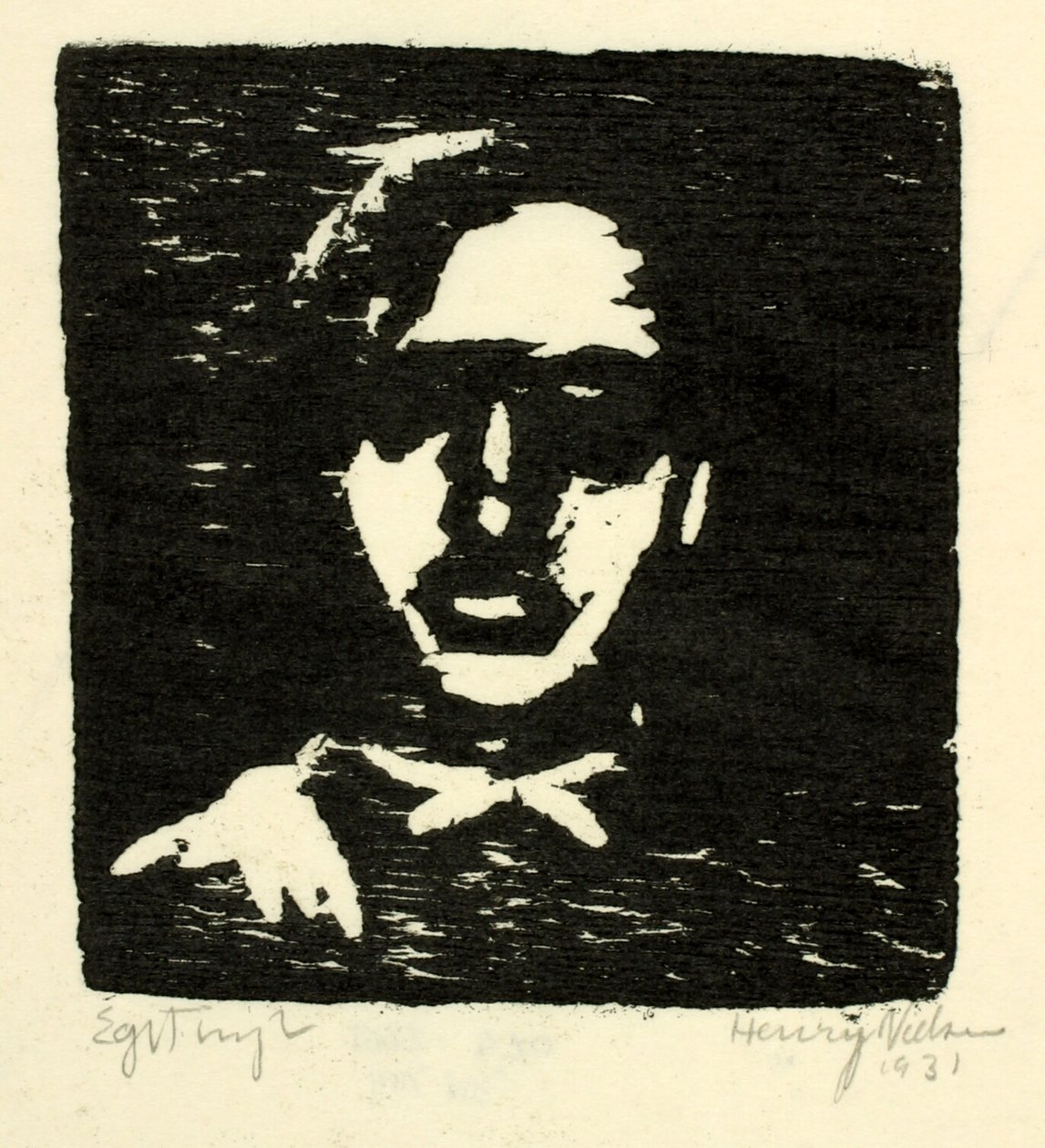 Mandsportræt af Henry Nielsen