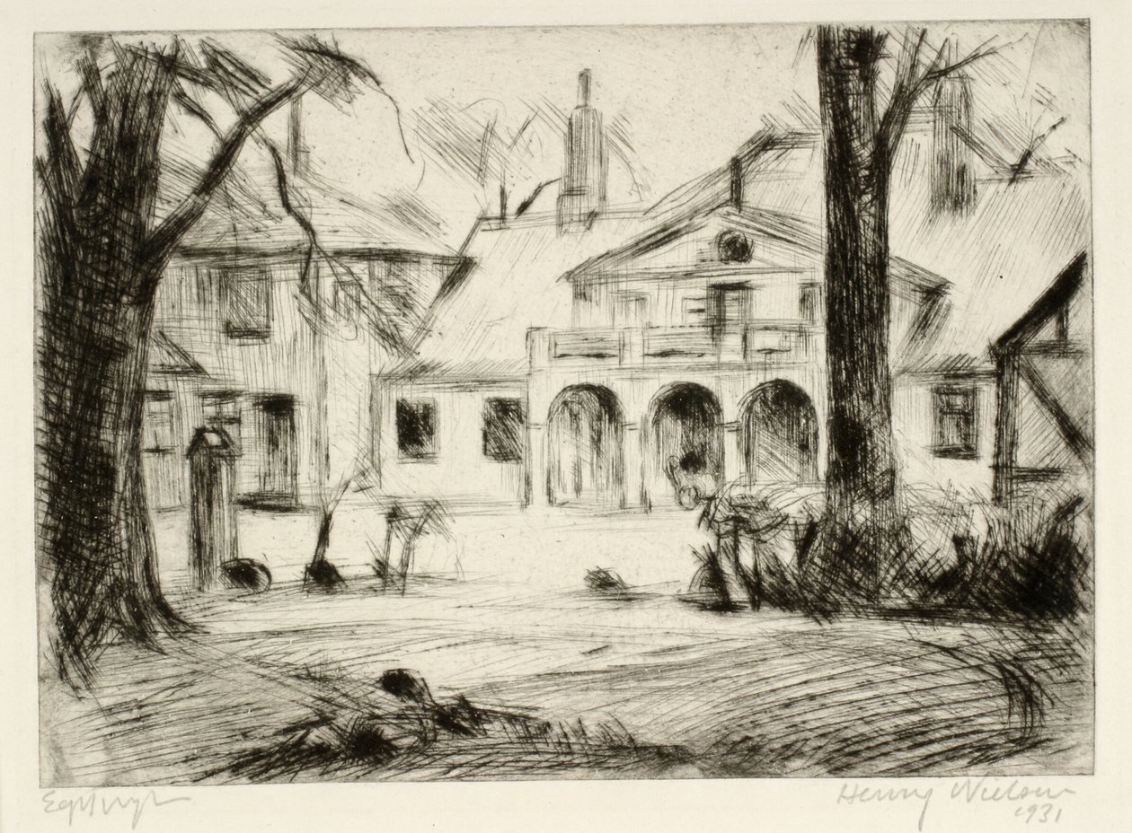 Ved hovedvagten af Henry Nielsen
