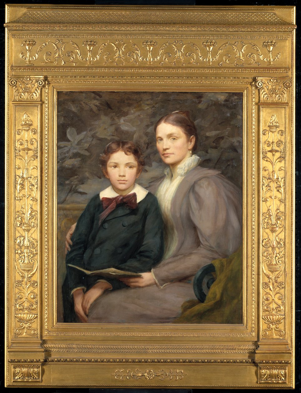 Mrs. William T. Evans og hendes søn, 1895. af Henry Oliver Walker