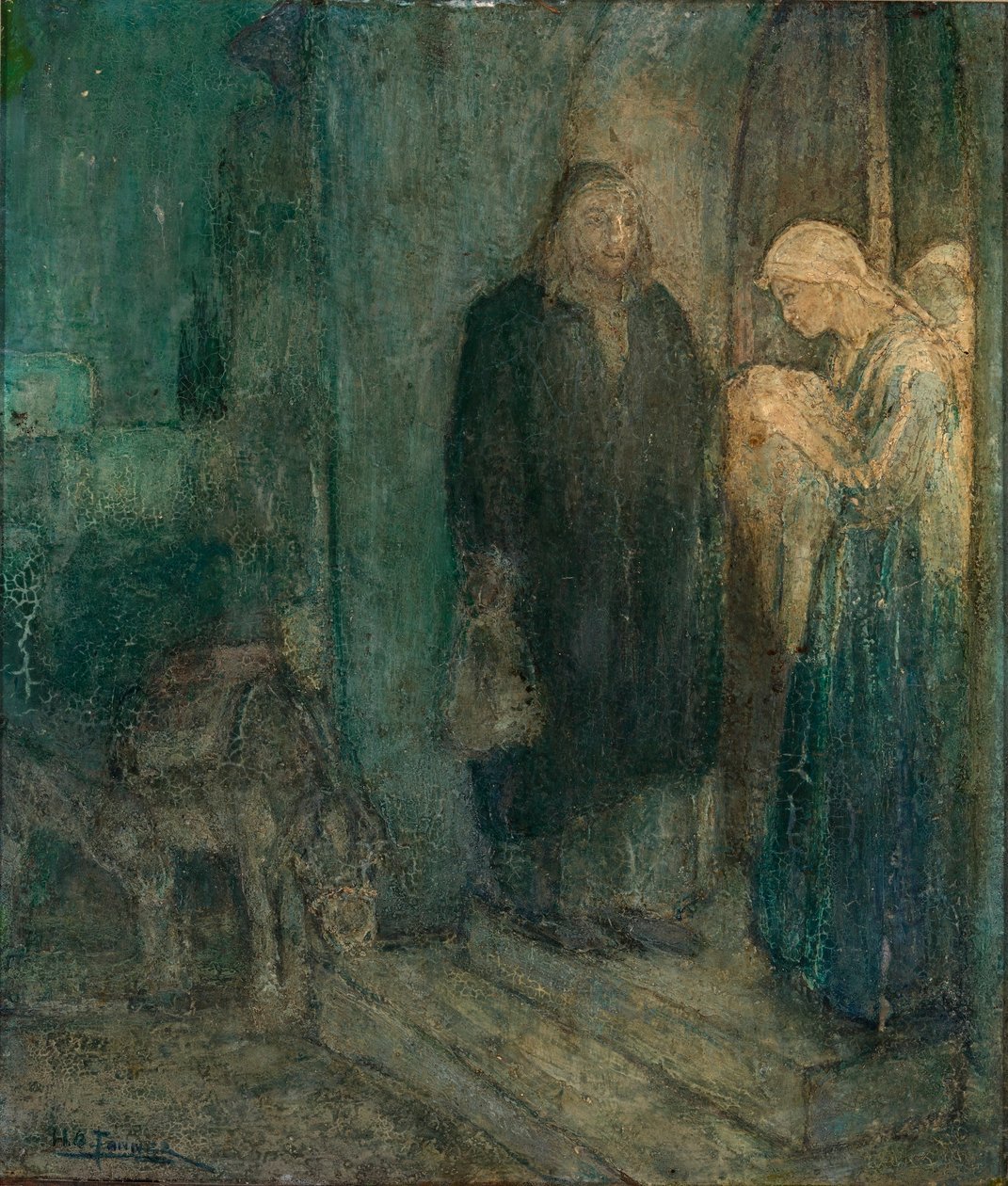 Afrejse til Egypten (på kroen) af Henry Ossawa Tanner