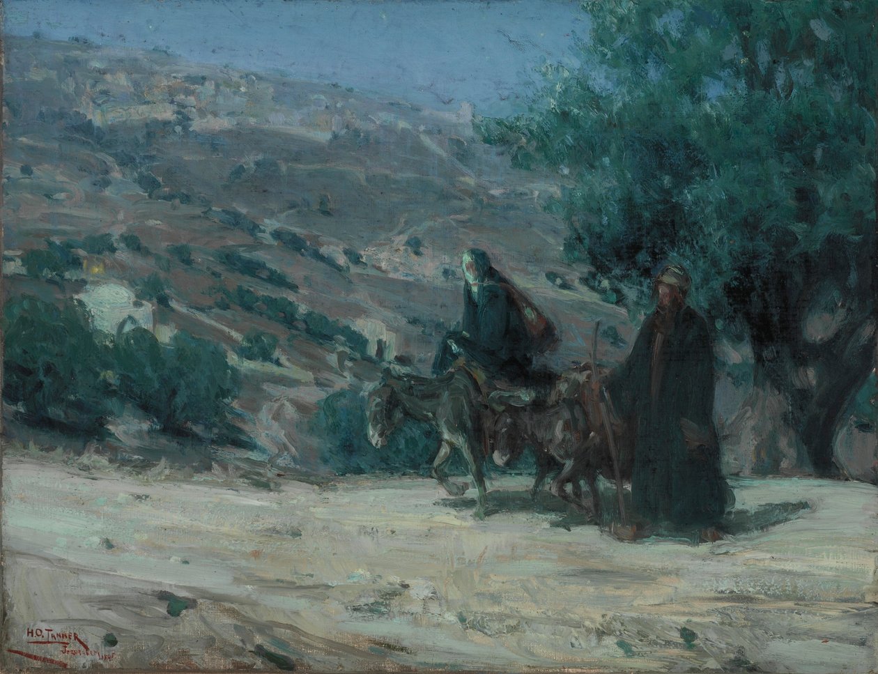Flugt til Egypten af Henry Ossawa Tanner