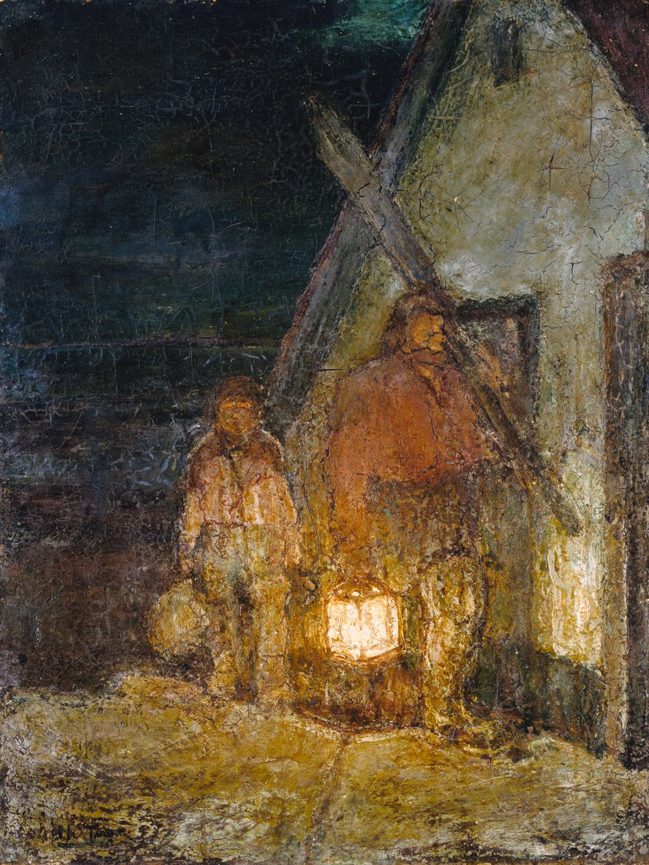 Fiskerens tilbagevenden, n.d. af Henry Ossawa Tanner