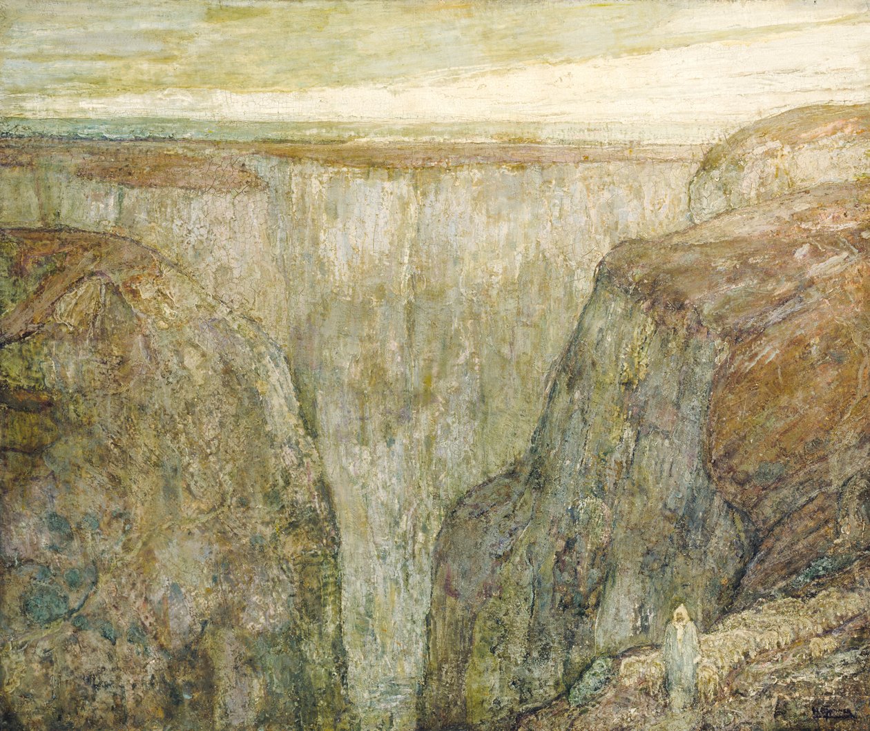 Den gode hyrde Atlasbjerge, Marokko, ca. 1930. af Henry Ossawa Tanner