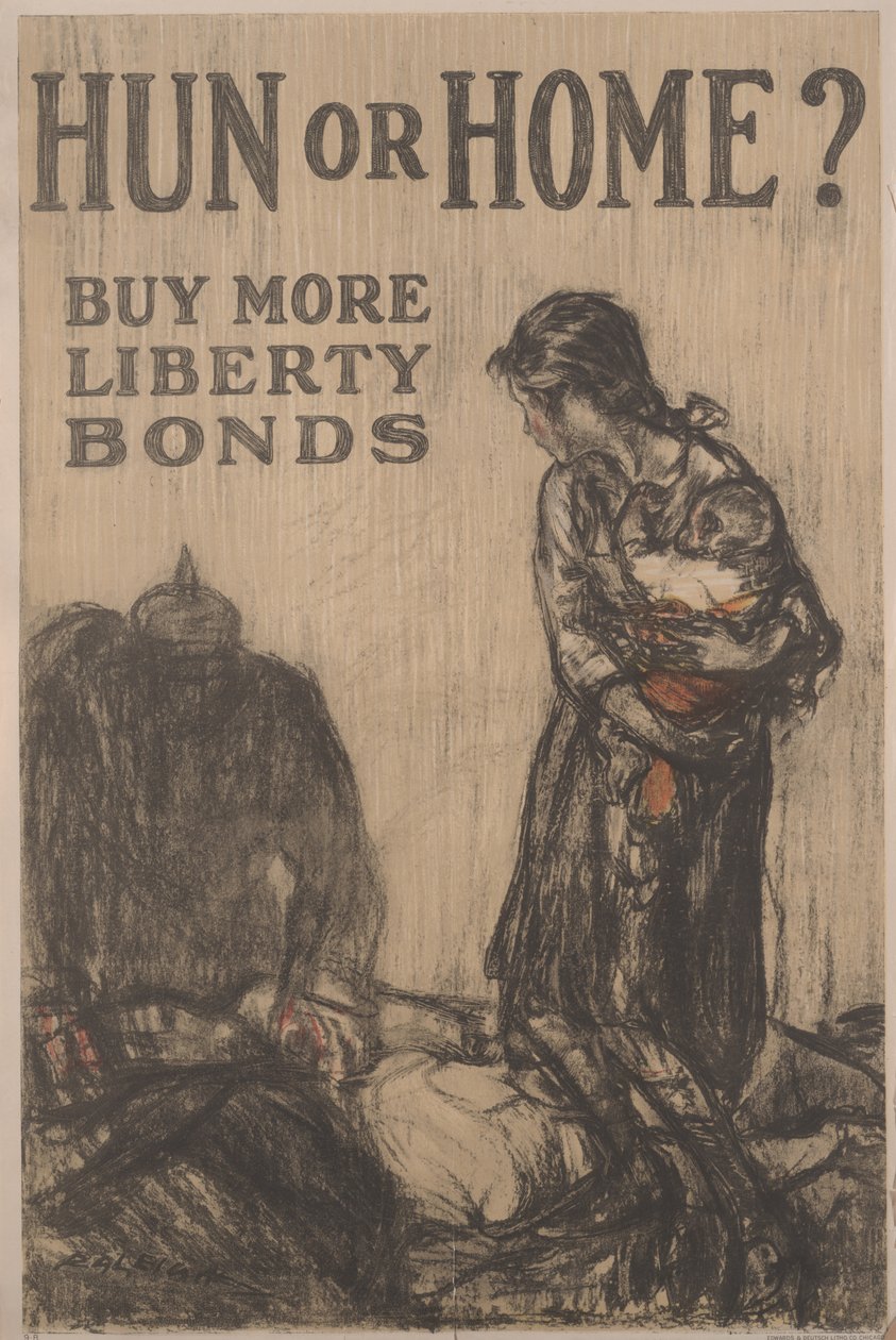 Hun eller hjem? Køb flere Liberty Bonds af Henry Patrick Raleigh