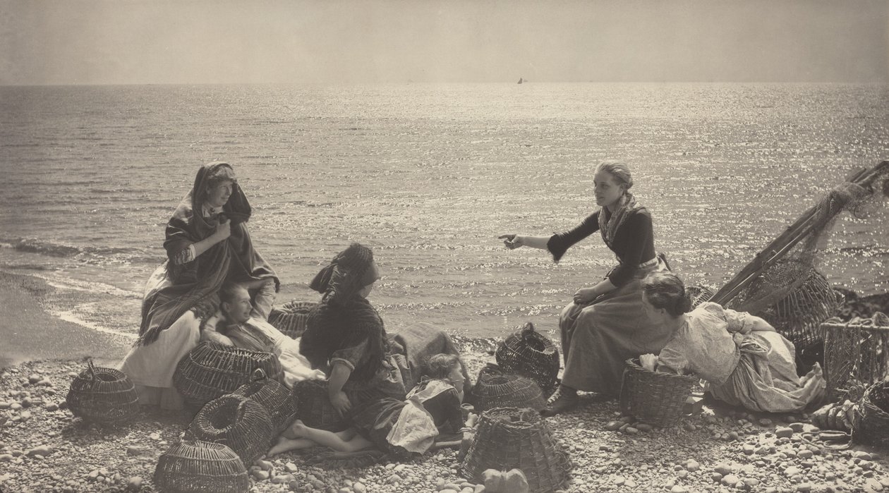 Sladder på stranden af Henry Peach Robinson