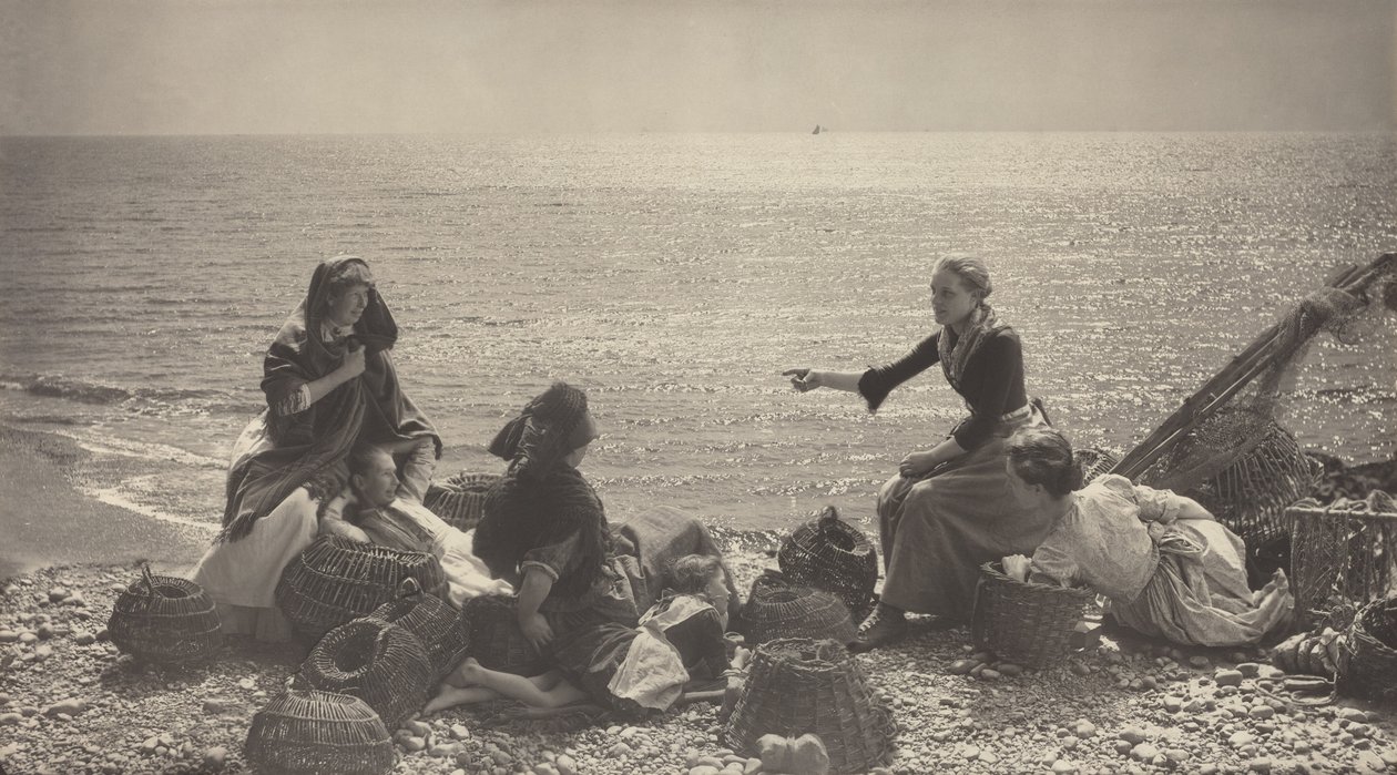 Sladder på stranden af Henry Peach Robinson