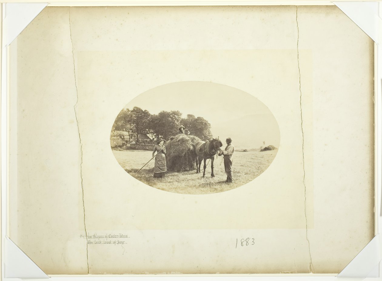 På skråningerne af Cader-Idris, The Last Load of Hay, 1883. af Henry Peach Robinson