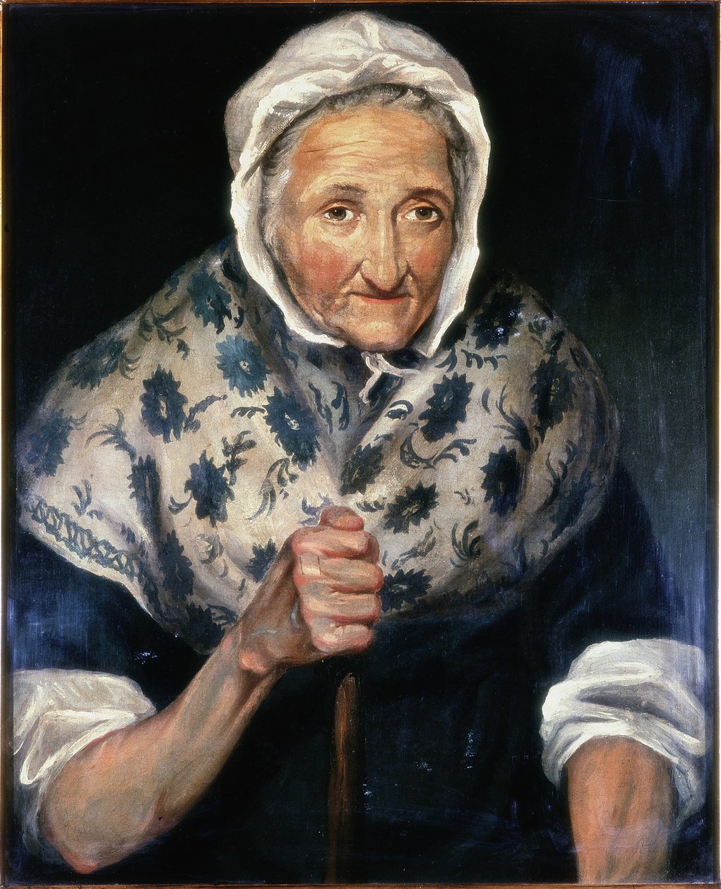 Judy Dowling - Keeper of the Town Hutch (olie på lærred) af Henry Perlee Parker
