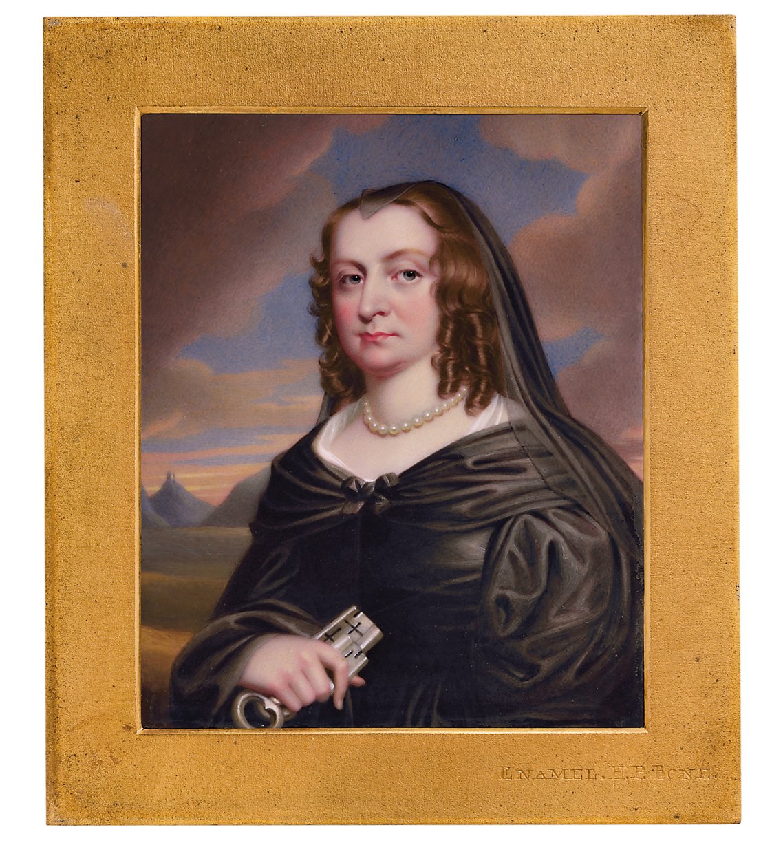 Lady Bankes, født Mary Hawtrey af Henry Pierce Bone