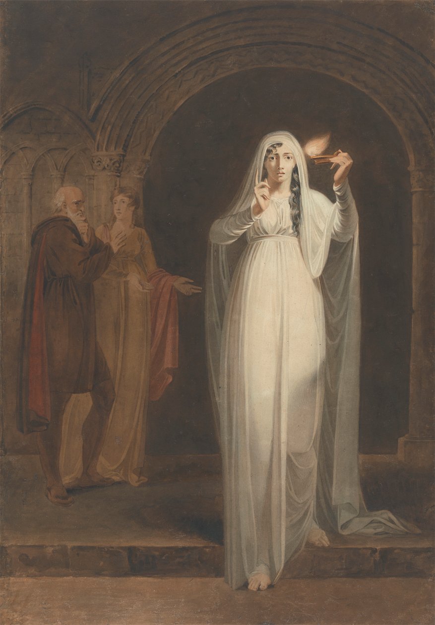 Søvnvandringsscenen i Macbeth af Henry Pierce Bone
