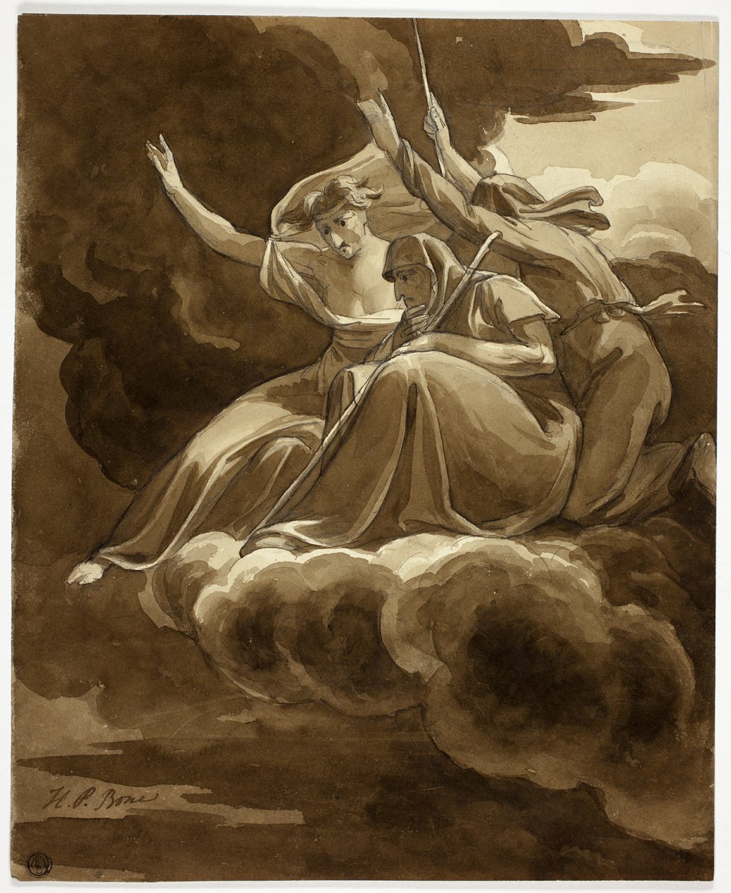 Tre hekse fra MacBeth af Henry Pierce Bone
