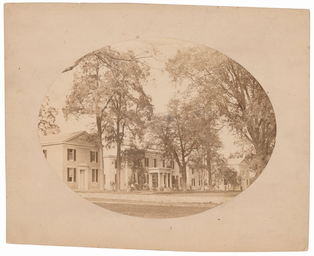 Doughoregan Manor, Maryland, ca. 1860 (foto) af Henry Pollock