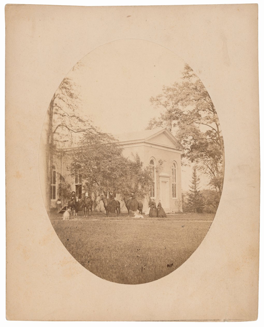 Doughoregan Manor, Maryland, ca. 1860 (foto) af Henry Pollock