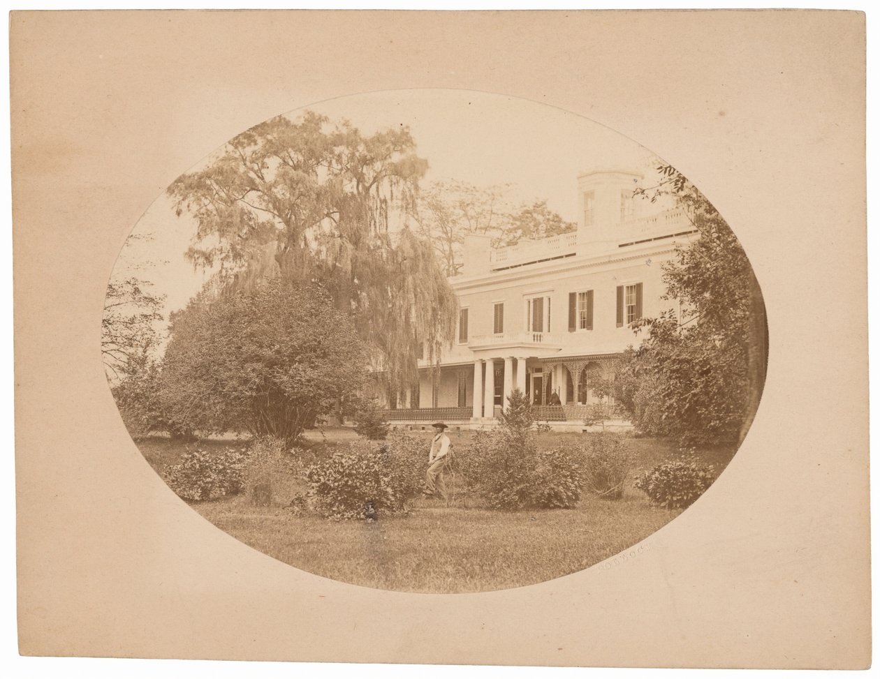 Doughoregan Manor, Maryland, ca. 1860 (foto) af Henry Pollock
