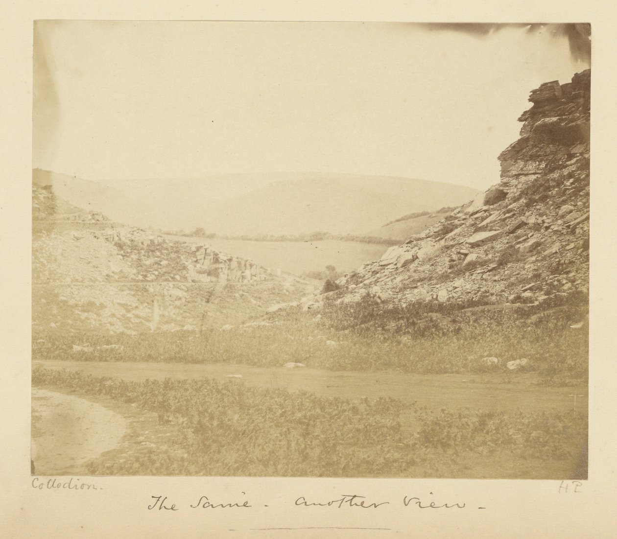 Det samme, en anden udsigt [Valley of Rocks]. af Henry Pollock