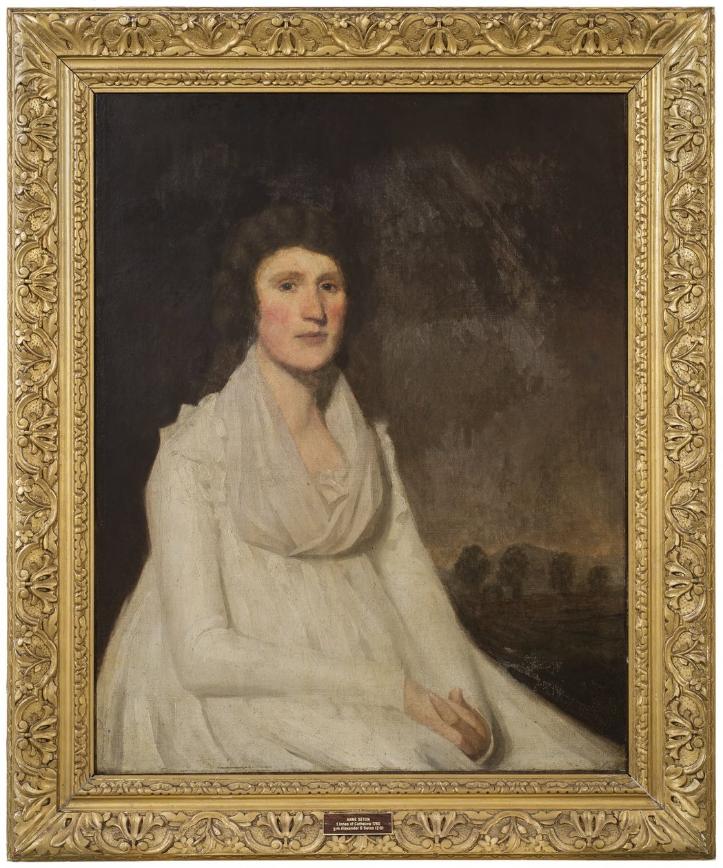 Anne Innes of Cathlow (1770–1796), født i Skotland, gift med Alexander, baron Seton, i hans andet ægteskab af Henry Raeburn