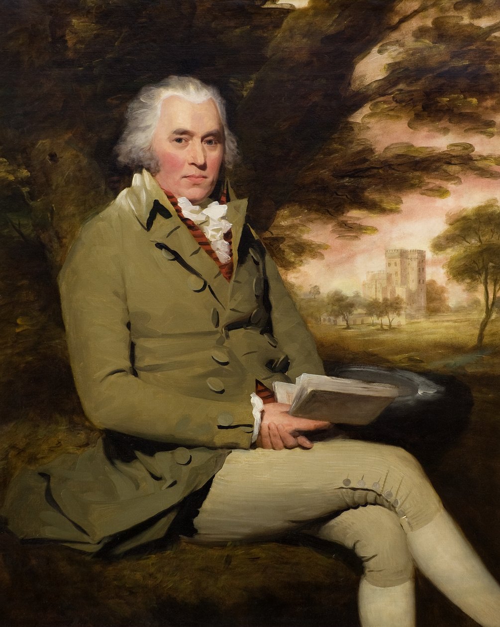 George Paterson fra Castle Huntly, ca. 1790 (olie på lærred) af Henry Raeburn
