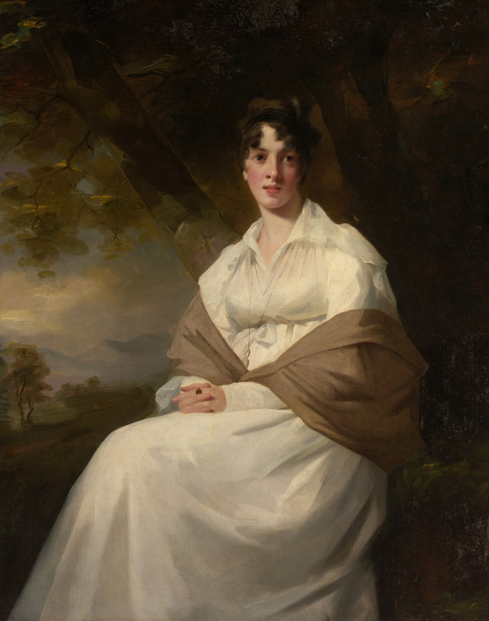 Lady Maitland Catherine Connor, død 1865. af Henry Raeburn