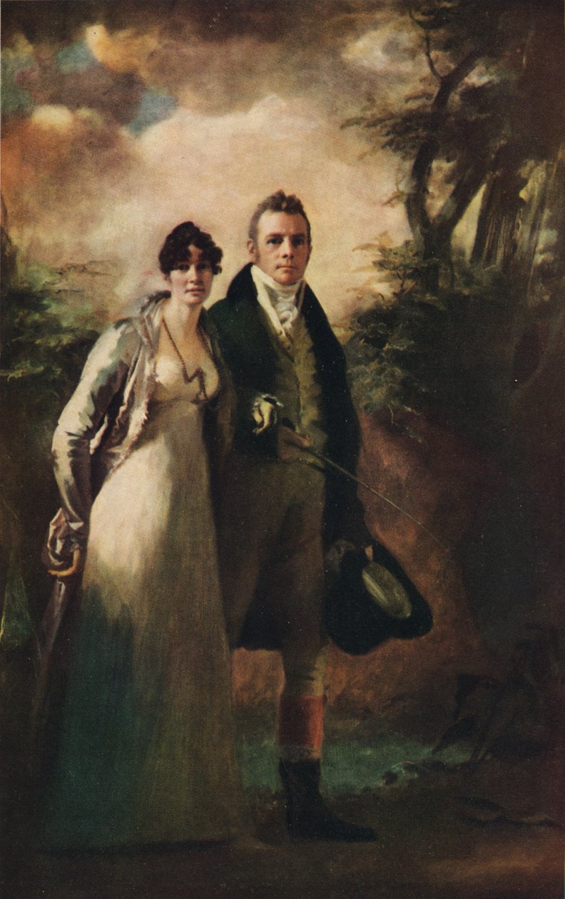 Mr. og Mrs. Robert Campbell af Kailzie, c1805, 1926 af Henry Raeburn