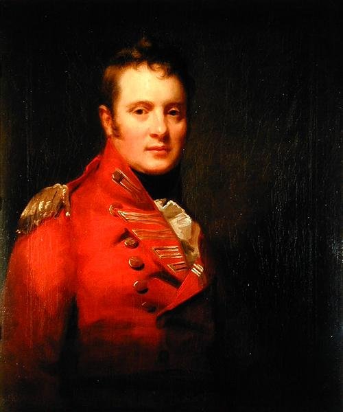 Portræt af oberst Alexander Campbell af Possil (olie på lærred) af Henry Raeburn