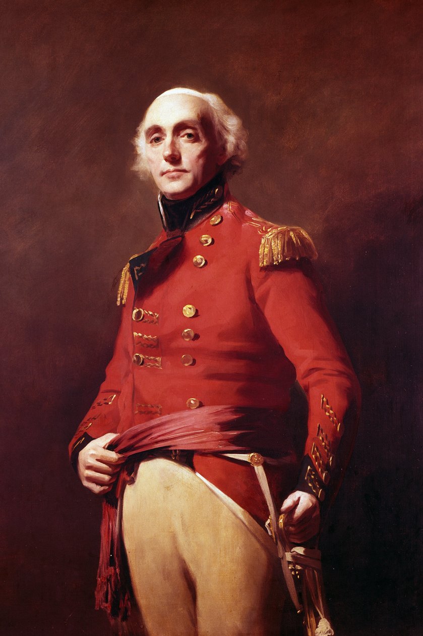Portræt af William Maxwell (1754-1837), Baronet of Calderwood, maleri af Henry Raeburn (1756-1823) af Henry Raeburn