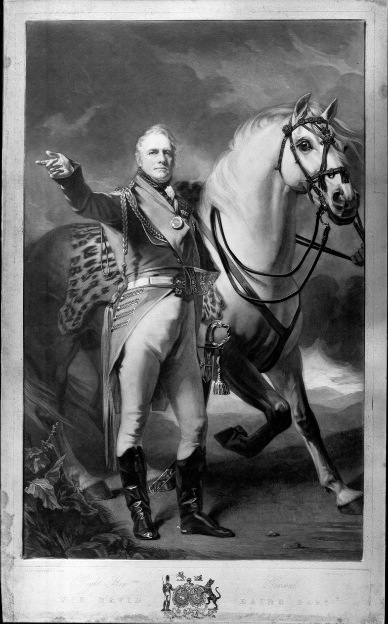 Sir David Baird Bart GCB, KC-oberst for det 24. regiment, 1811 af Henry Raeburn