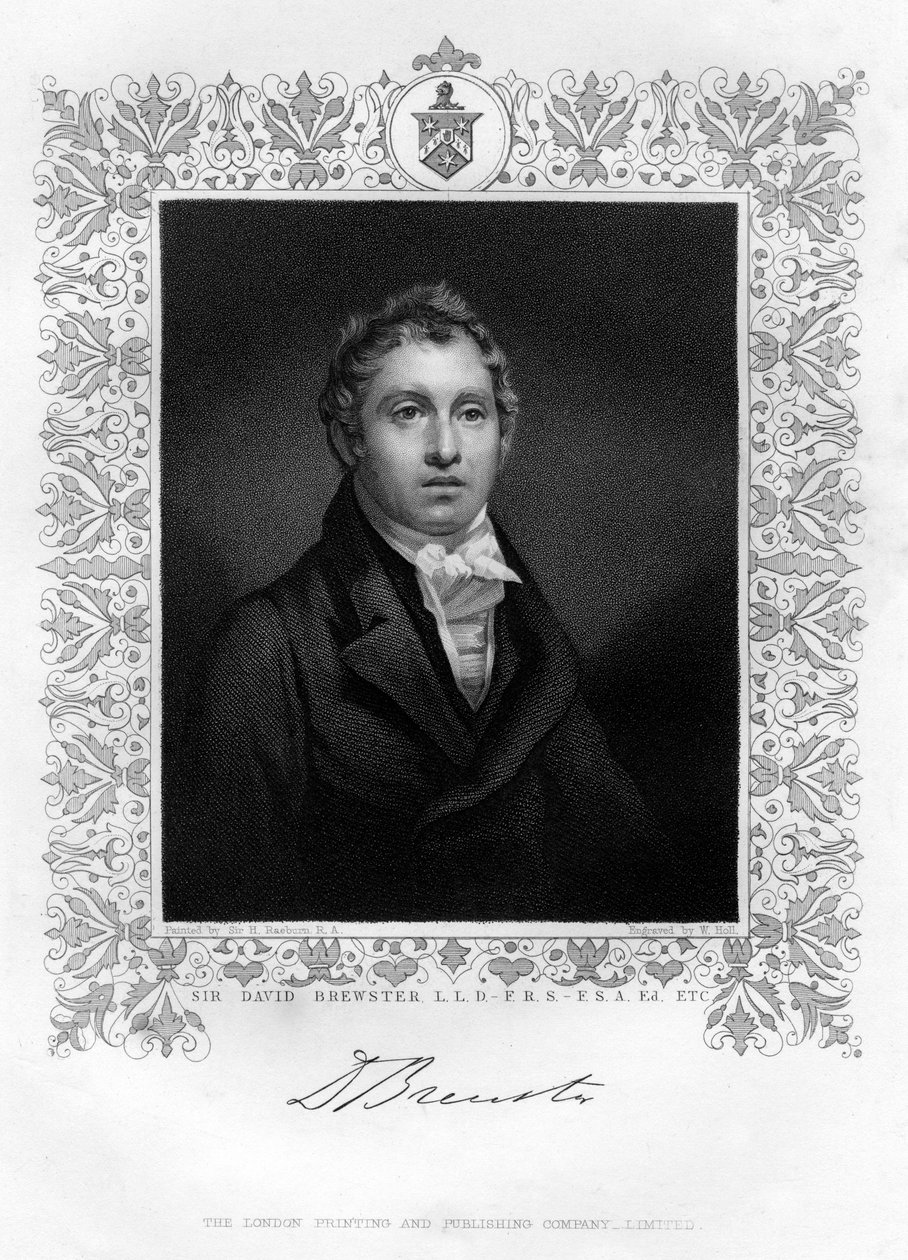 Sir David Brewster, 1800-tallet af Henry Raeburn