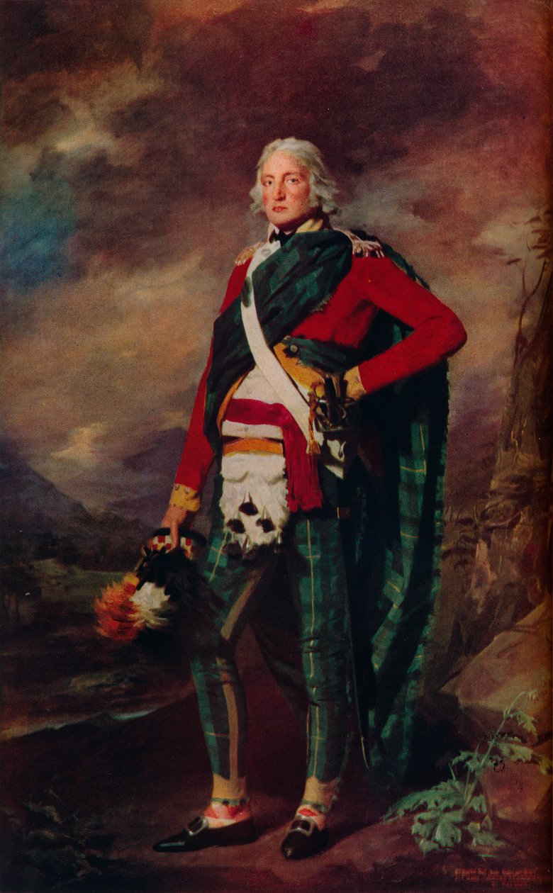 Sir John Sinclair 1754-1835, 1st Baronet of Ulbster, c1794 af Henry Raeburn