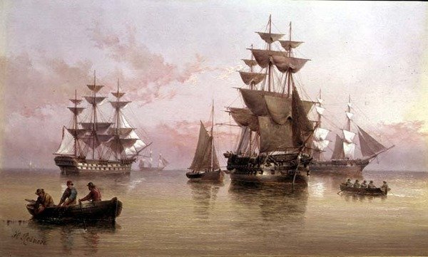 Aftenforsendelsesscene af Henry Redmore