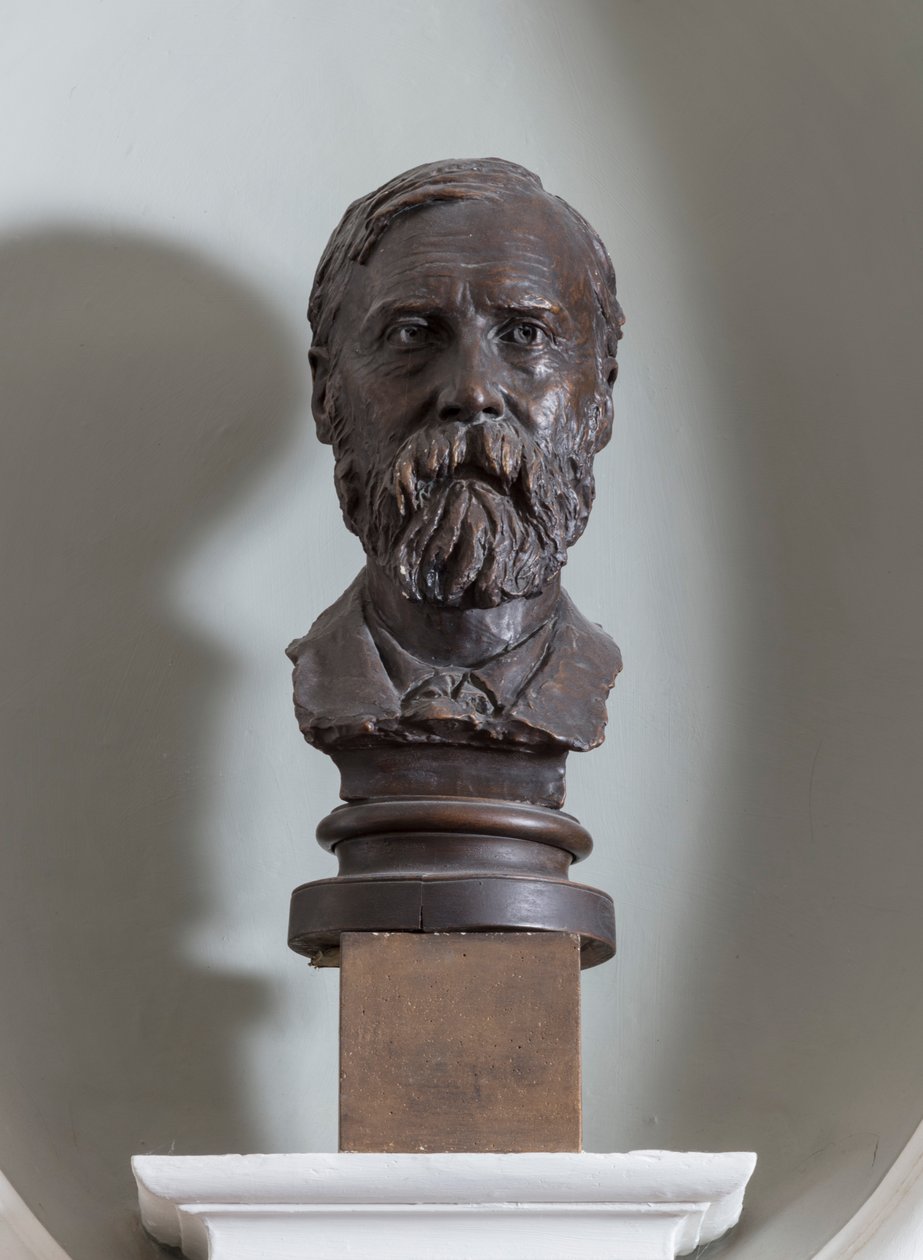 Buste af John D. Sedding, ca. 1886-87 af Henry Richard Hope Pinker