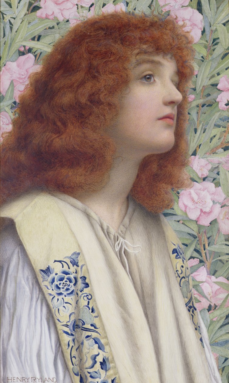 Oleander, ca. 1890 af Henry Ryland