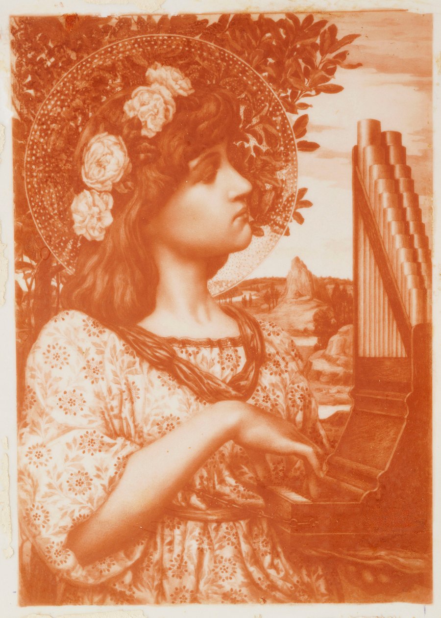 Sankt Cecilia af Henry Ryland