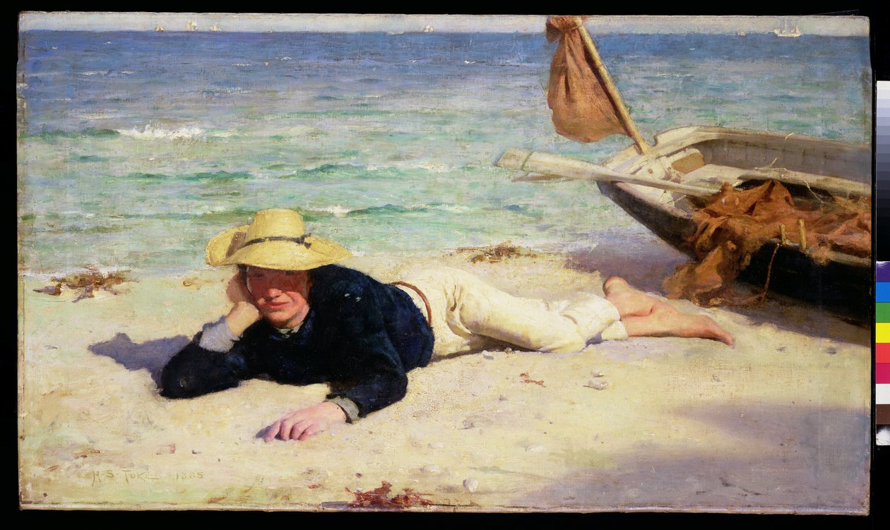 En varm sommerdag af Henry Scott Tuke