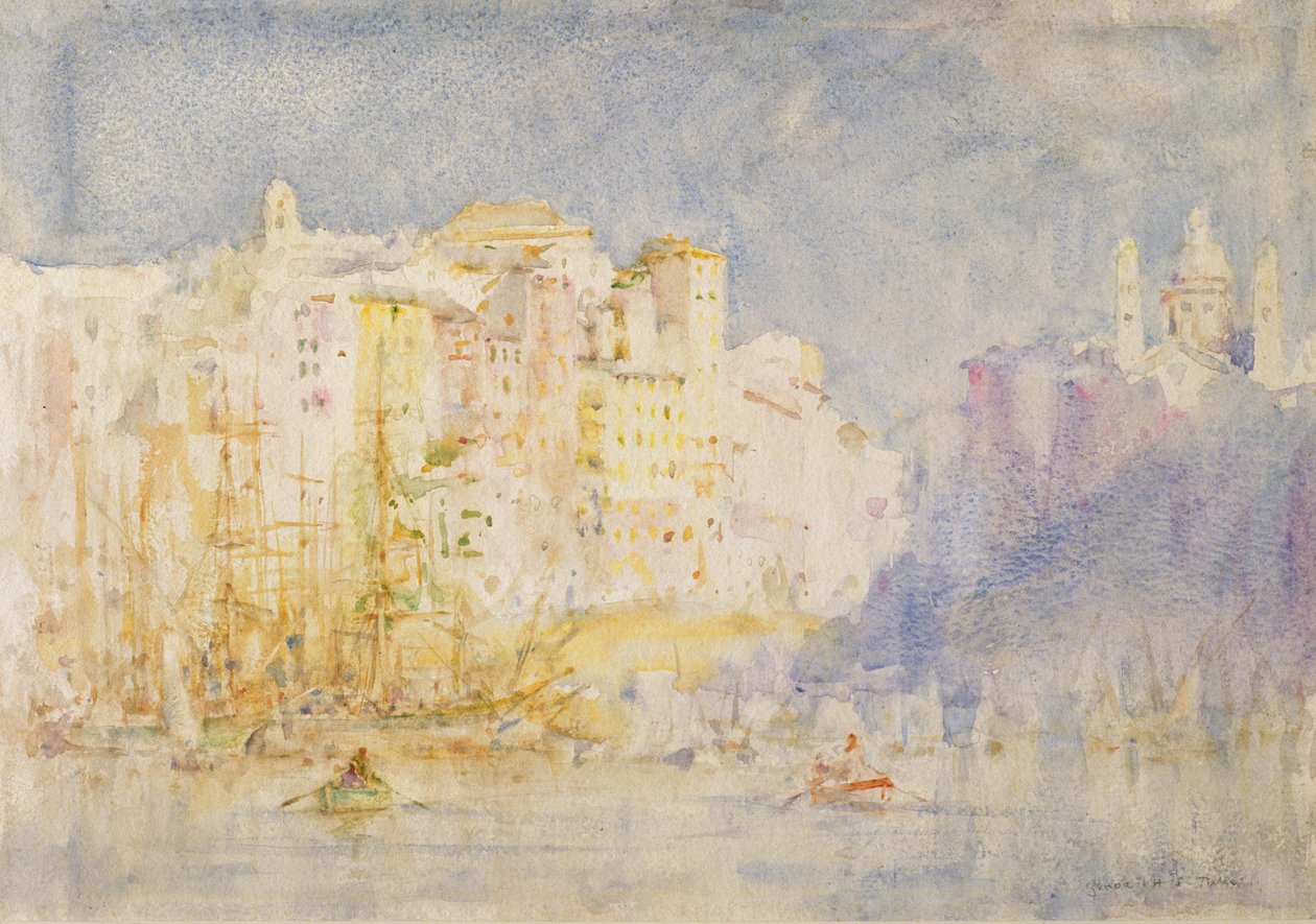 Genova, 1912 (toilet på papir) af Henry Scott Tuke