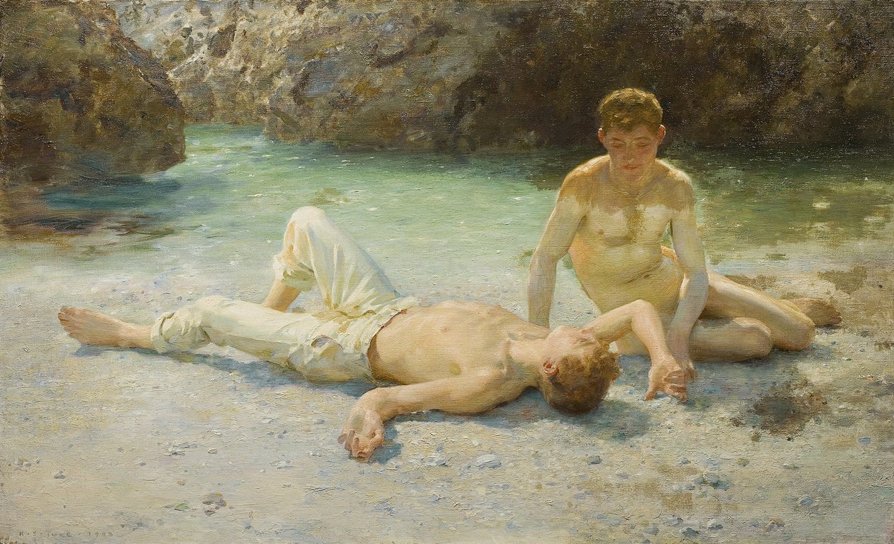 Middagsvarme af Henry Scott Tuke