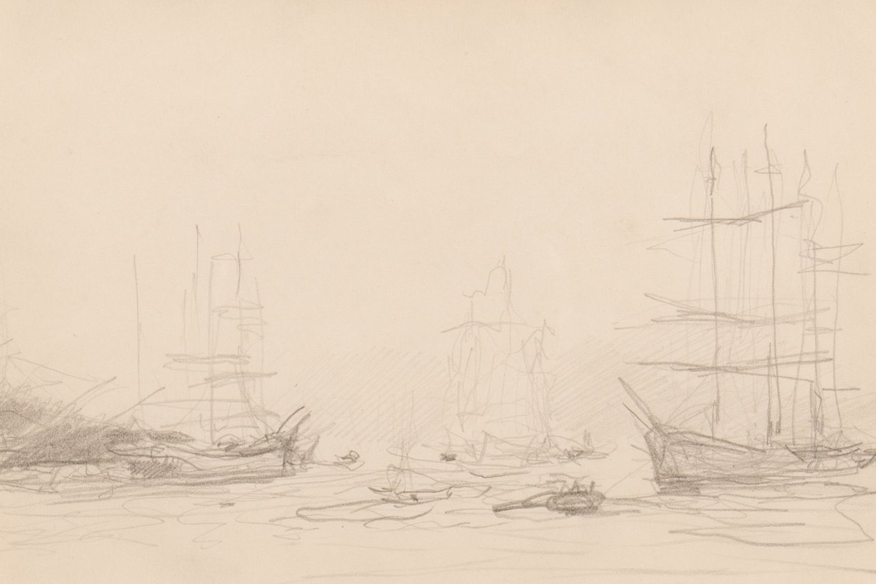 Forsendelse i Falmouth Harbor af Henry Scott Tuke