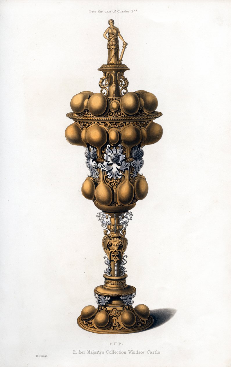 Cup, begyndelsen af det 17. århundrede, 1843. af Henry Shaw