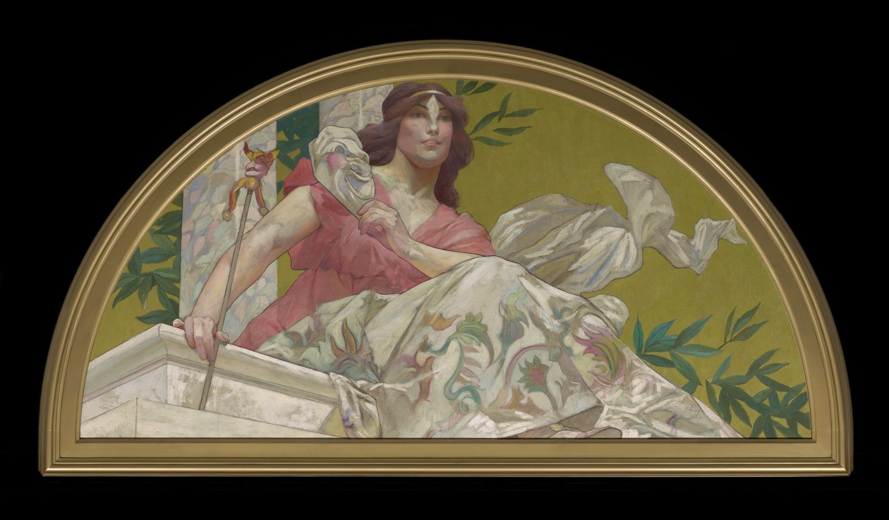 Komediemuse, 1893 af Henry Siddons Mowbray
