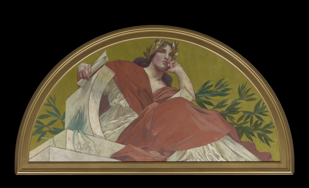 Tragediens muse, 1893 af Henry Siddons Mowbray