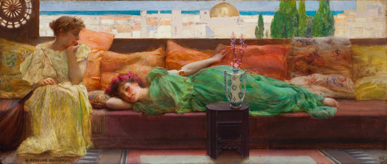 Hvile af Henry Siddons Mowbray