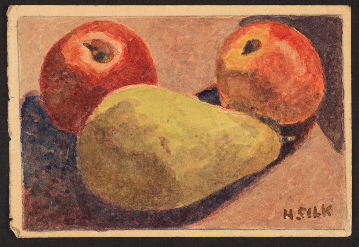 Æbler og pærer, c.1930 af Henry Silk