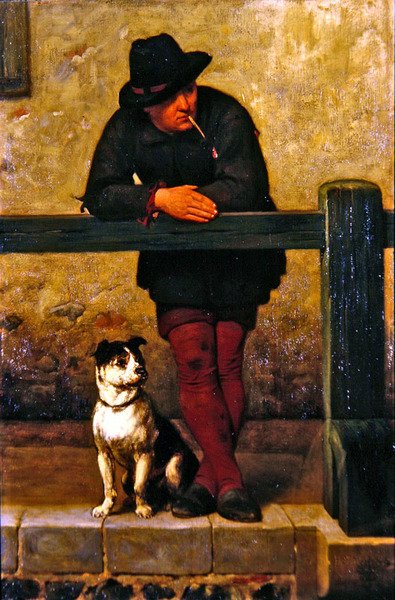 En Elizabethansk Rough af Henry Stacey Marks