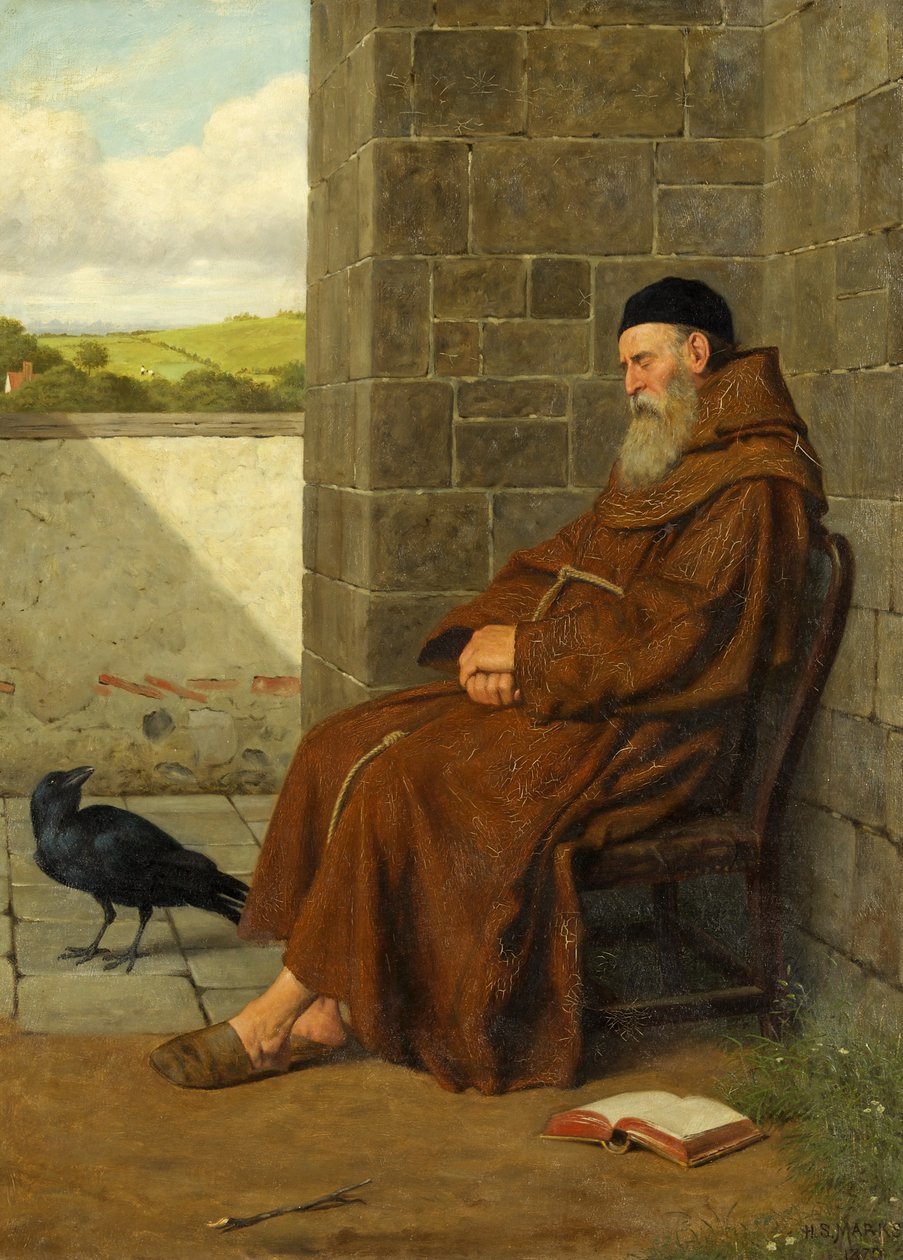 Klosterravnen af Henry Stacey Marks