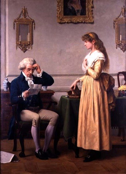 Brevet af Henry Stacey Marks