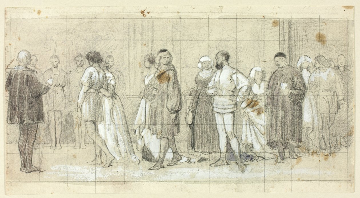 Figurer i procession af Henry Stacy Marks