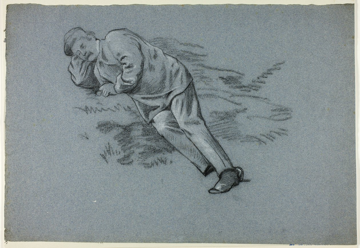 Sovende mand af Henry Stacy Marks